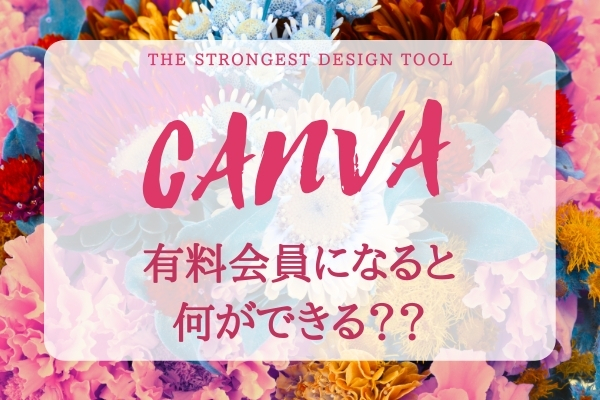 CANVAPRO有料会員でできること